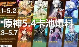 原神55卡池最新爆料,神秘角色登场，惊喜不断！