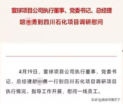 石油高管爆料视频最新,行业内幕与未来展望